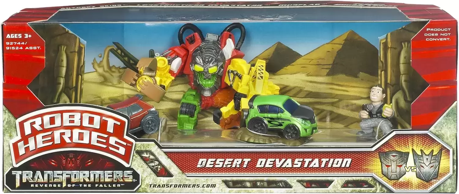 Transformers Robot Heroes - Desert Devastation