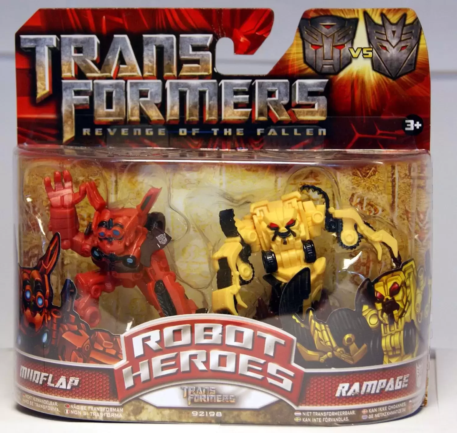Transformers Robot Heroes - Mudflap & Rampage