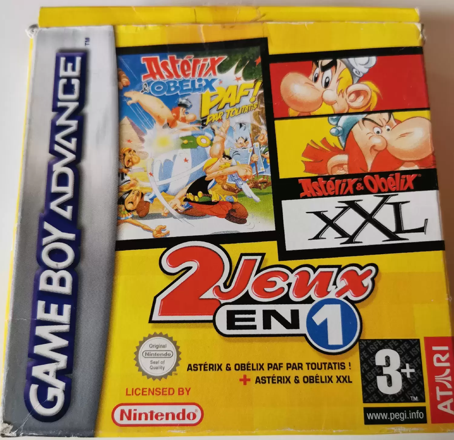 Game Boy Advance Games (GBA) - 2 jeux en 1 Astérix & Obélix par toutatis ! + Astérix & Obélix XXL