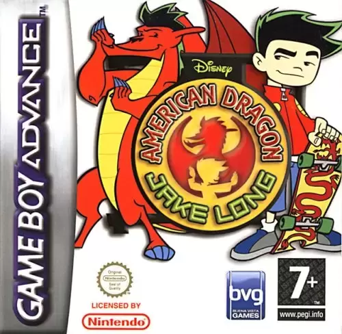 Jeux Game Boy Advance - American Dragon Jake Long