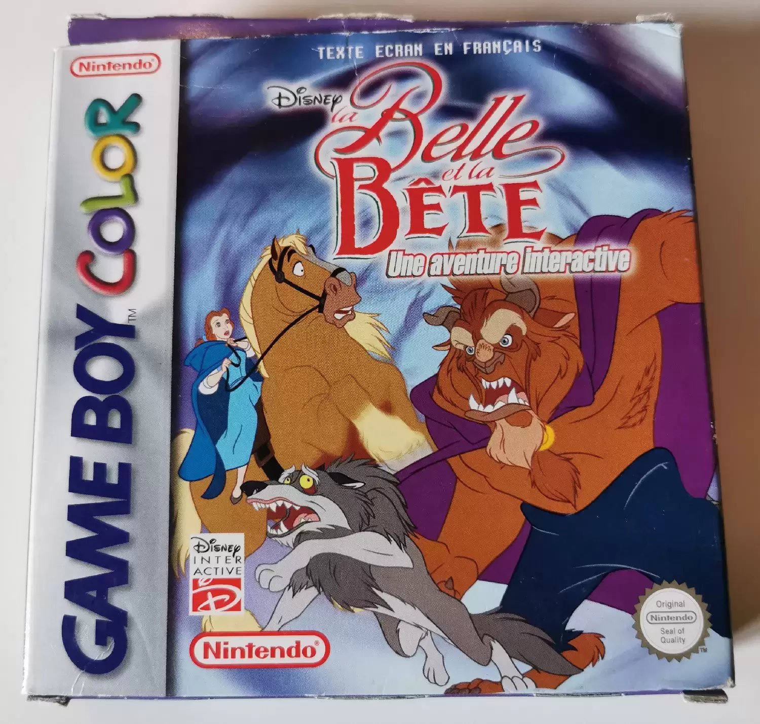 Jeux Game Boy Color - La Belle et la Bête Une aventure Interactive