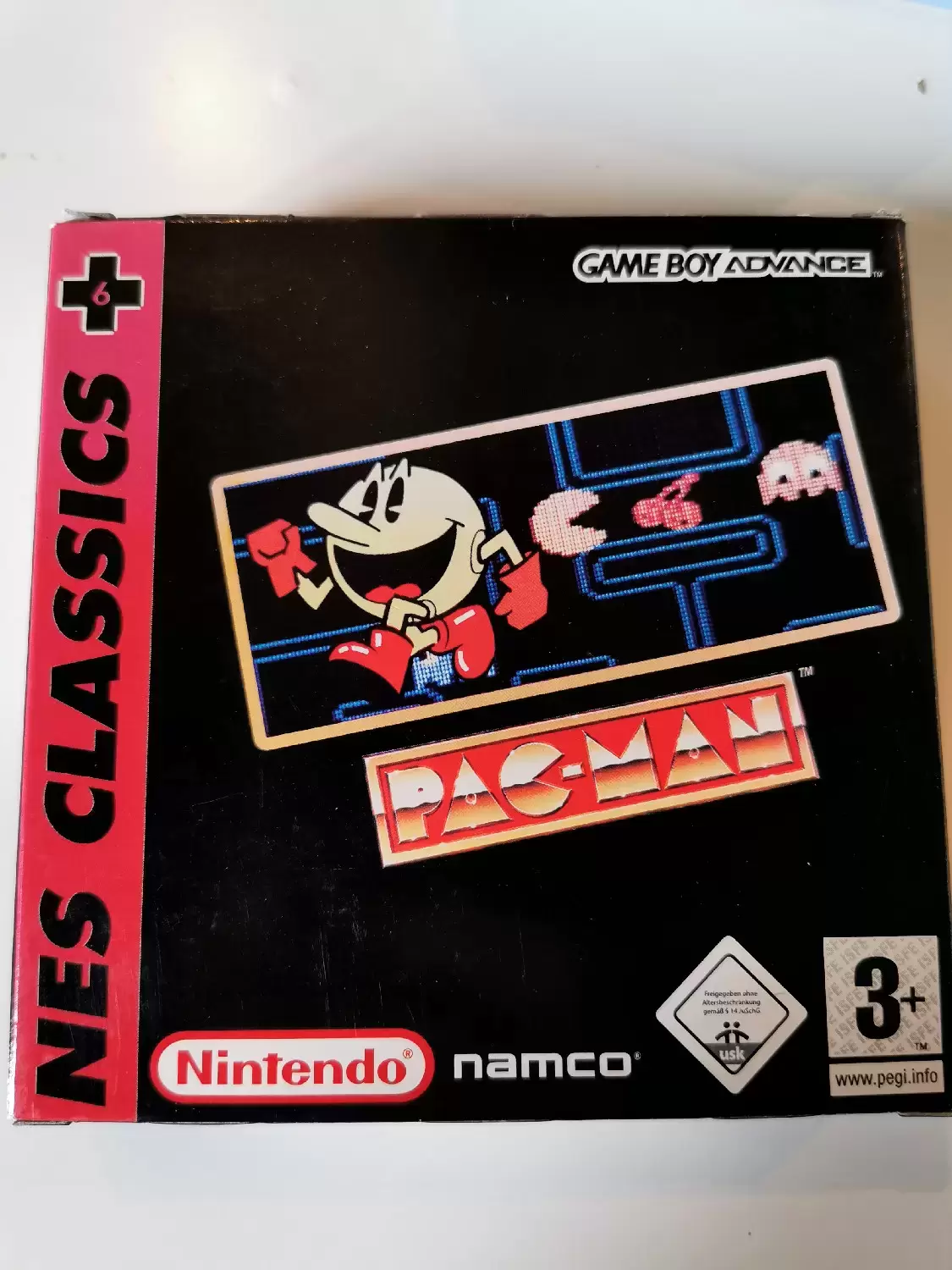 Game Boy Advance Games - Nes Classics - Pac-Man
