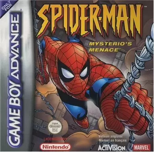 Jeux Game Boy Advance - Spider Man : Mysterio\'s menace