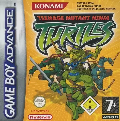 Game Boy Advance Games - Teenage Mutant Ninja Turtles