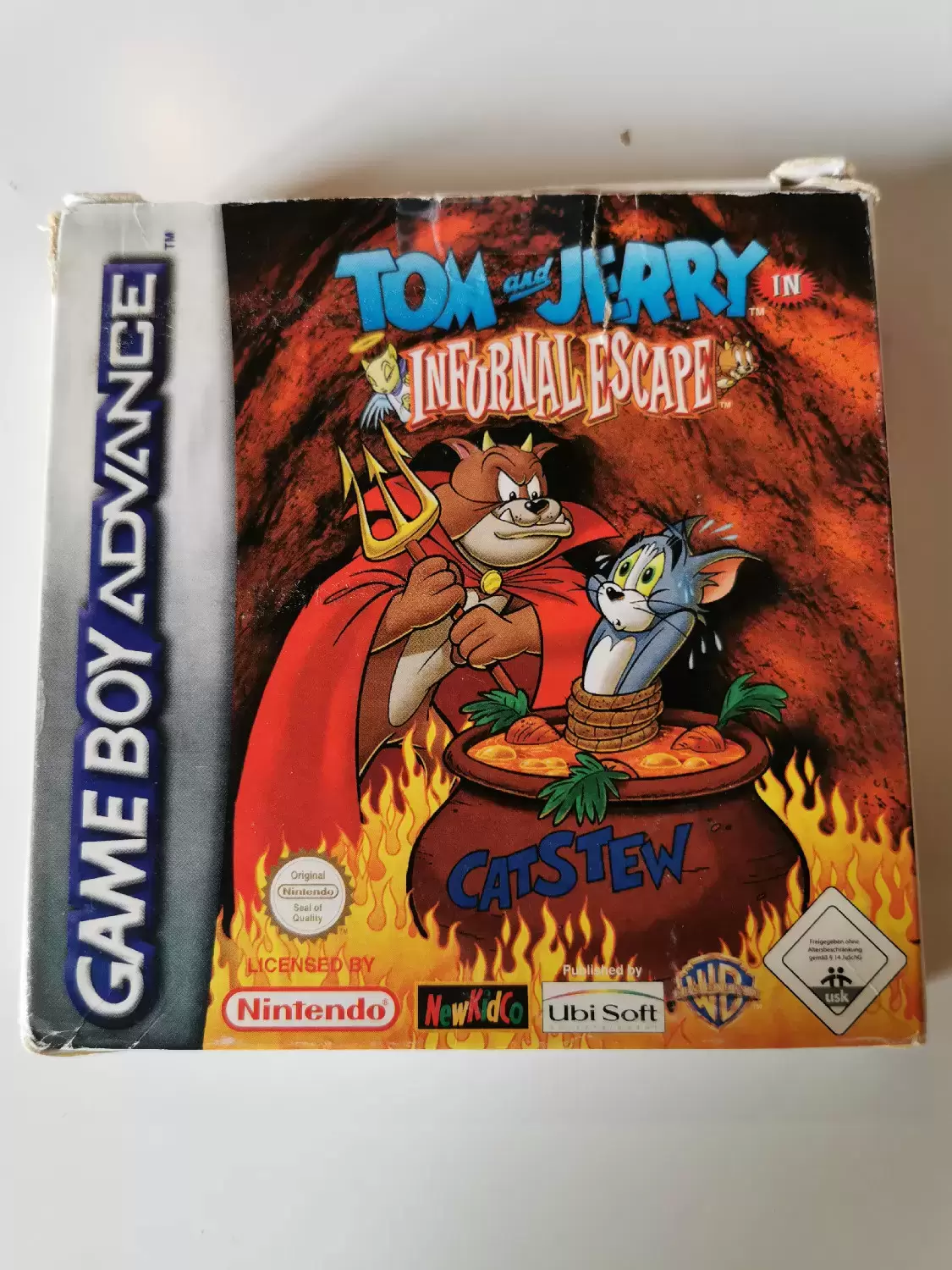 Jeux Game Boy Advance - Tom and Jerry in infurnal escape