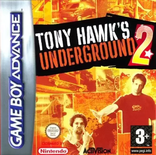 Game Boy Advance Games - Tony hawk underground 2