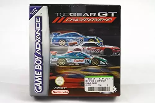 Jeux Game Boy Advance - Top Gear GT Championship