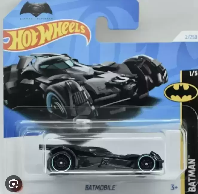 Mainline Hot Wheels - Batman vs Superman - Batmobile 2/250