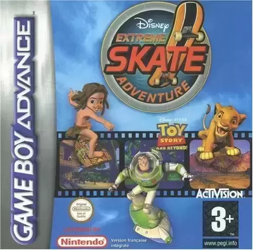 Jeux Game Boy Advance - Disney Extreme Skate Adventure