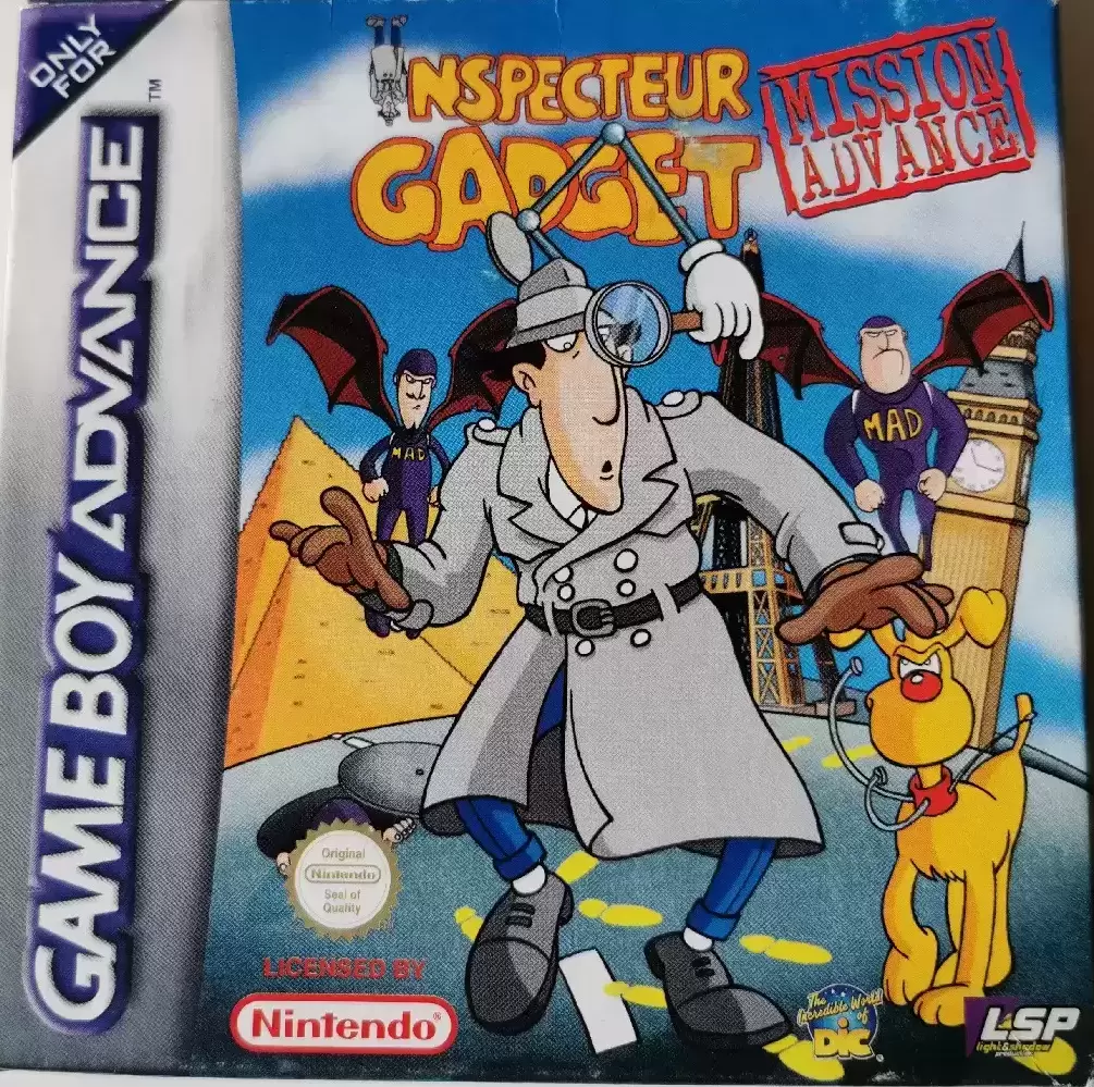 Jeux Game Boy Advance - Inspecteur Gadget Mission Advance