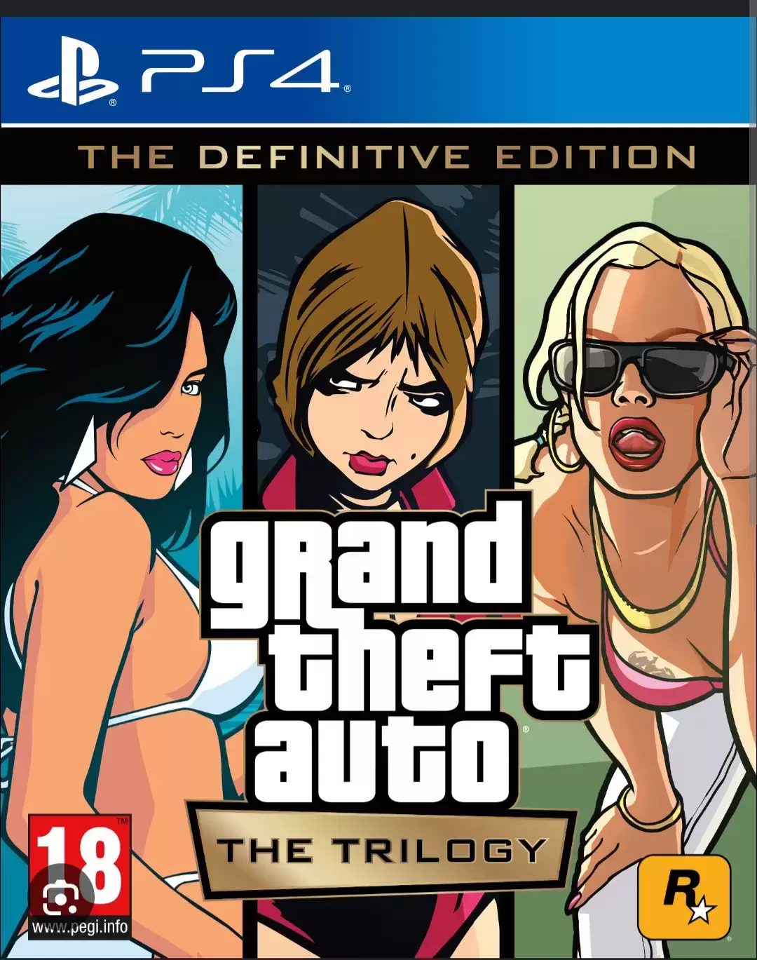 PS4 Games - Grand Theft Auto The Trilogy - The Definitve Edition
