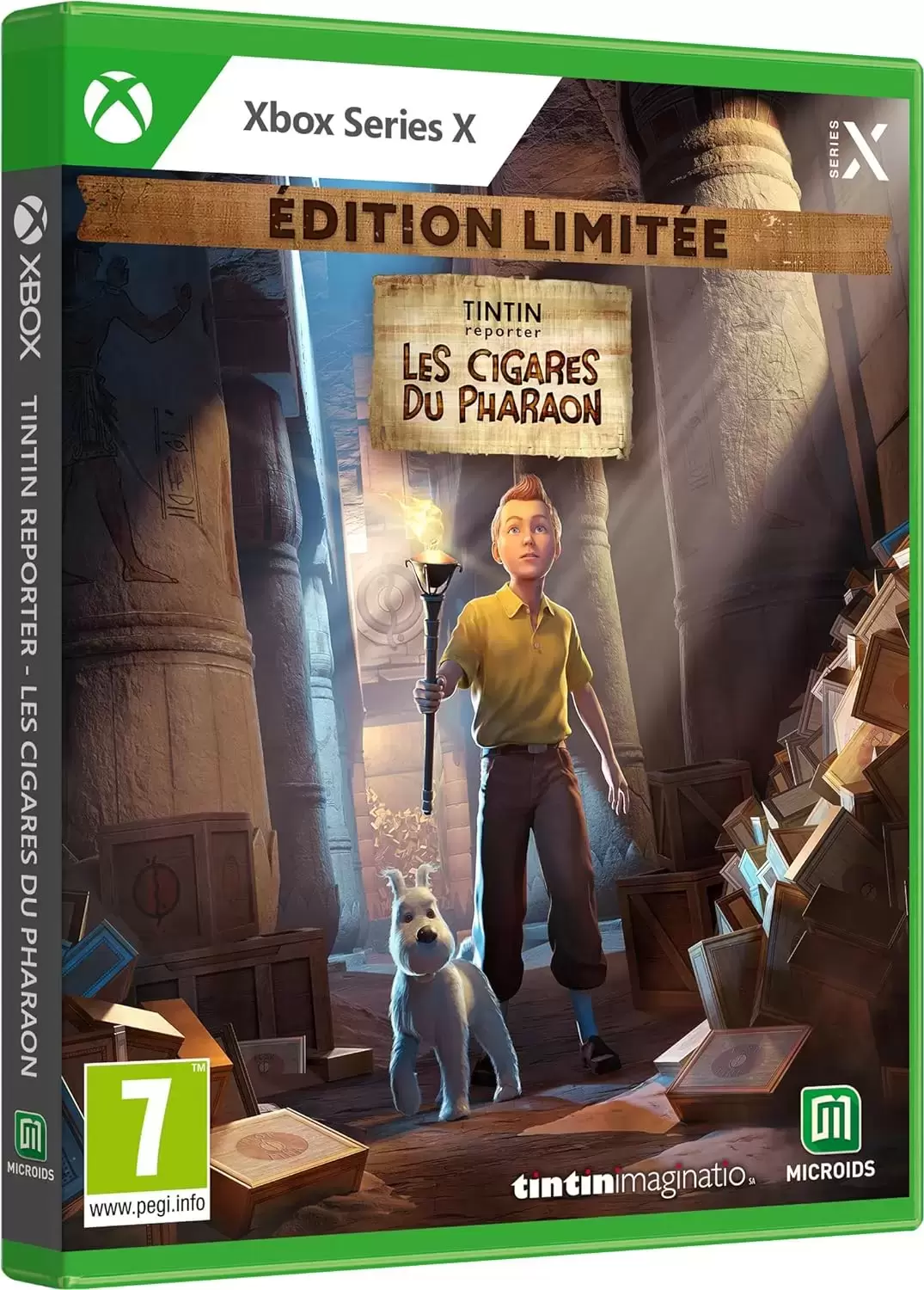 XBOX Series X Games - Tintin Reporter - Les Cigares Du Pharaon (Edition Limitée)