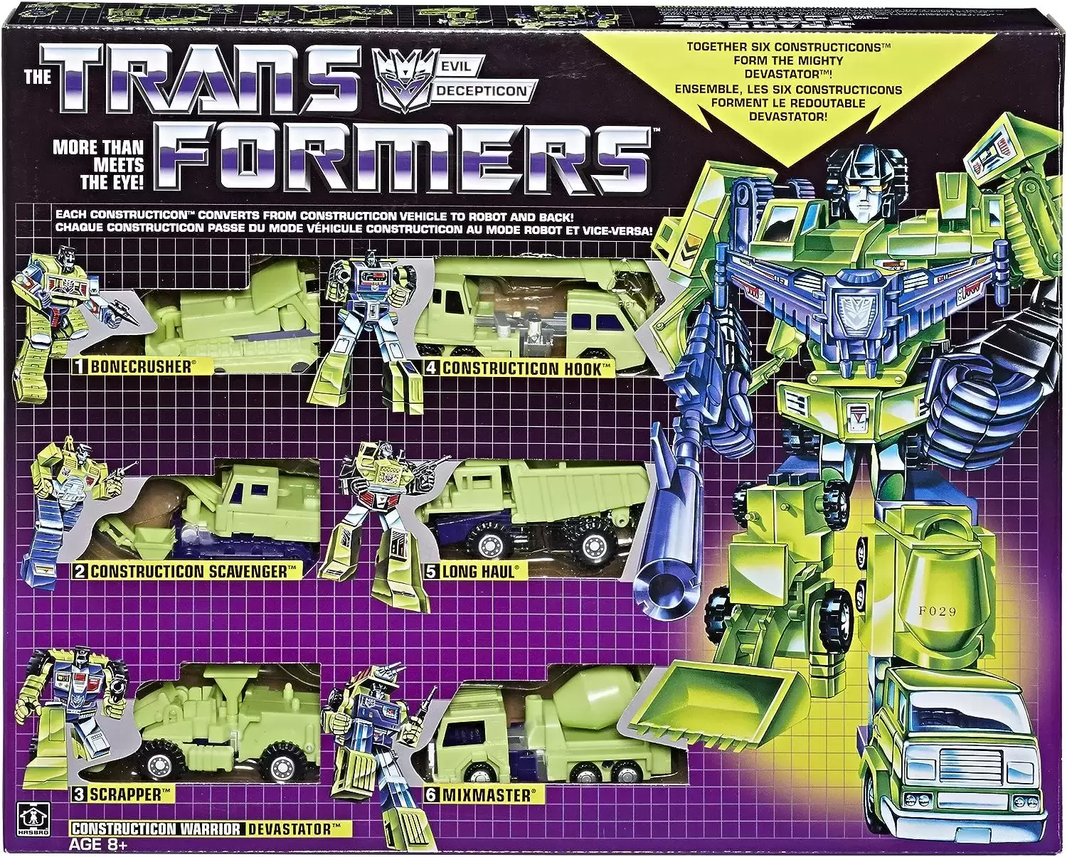 Transformers G1 - RETRO - Devastator G1