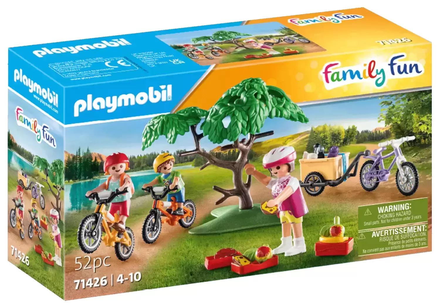 Playmobil en vacances - Vacanciers et vélos