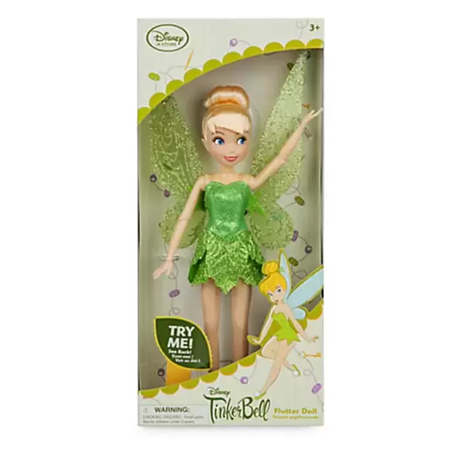 Poupées Disney Store Classiques - Tinker Bell - Flutter Doll