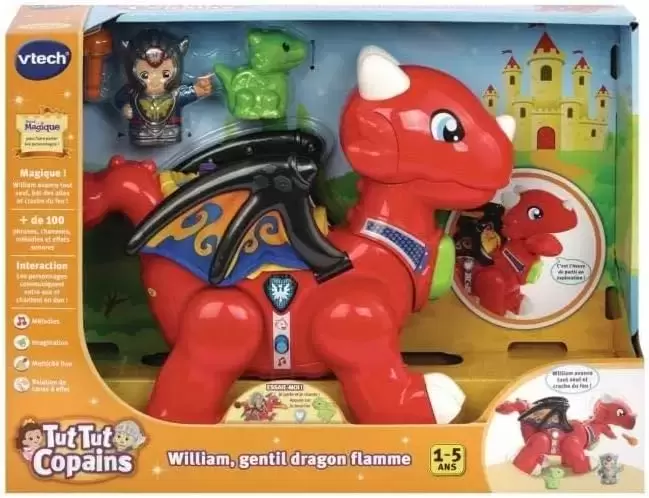 Tut Tut Copains - William, Gentil Dragon Flamme