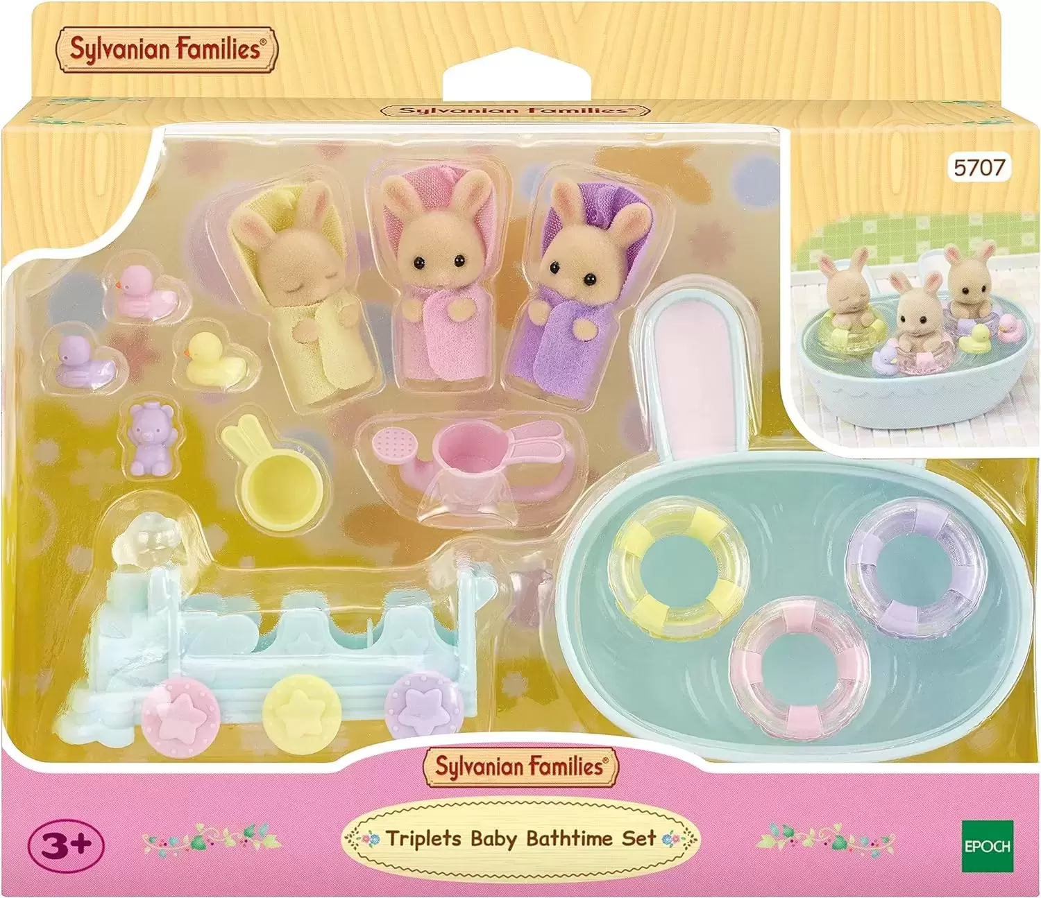 Baby's panda , lapin toy box Sylvanian families - Sylvanian Families