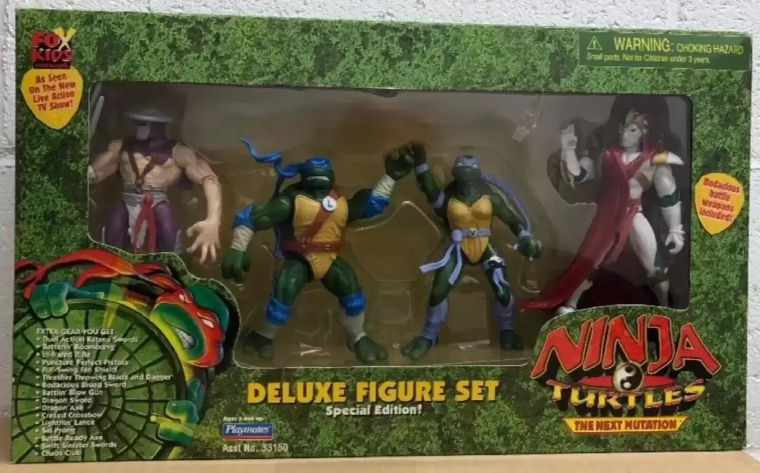 Teenage Mutant Ninja Turtles the Next Mutation - Deluxe figure set