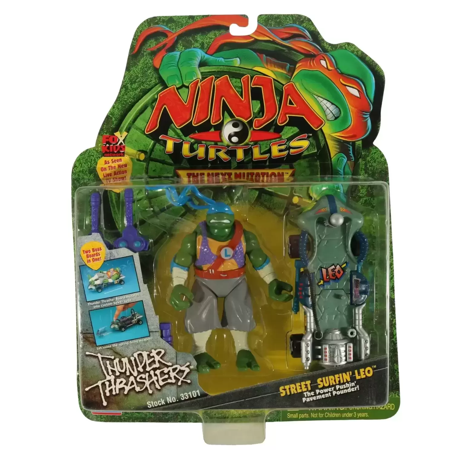 Teenage Mutant Ninja Turtles the Next Mutation - Street Surfin\' Leo