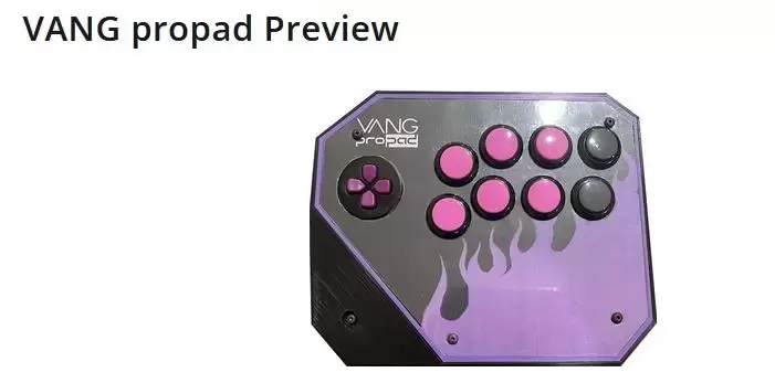 Arcade Stick - VANG propad