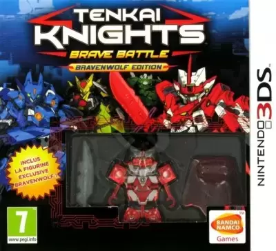 Nintendo 2DS / 3DS Games - Tenkai Knights Brave Battle Bravenwolf Edition