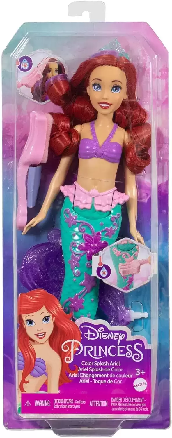 Disney Mattel - Ariel changement de couleur