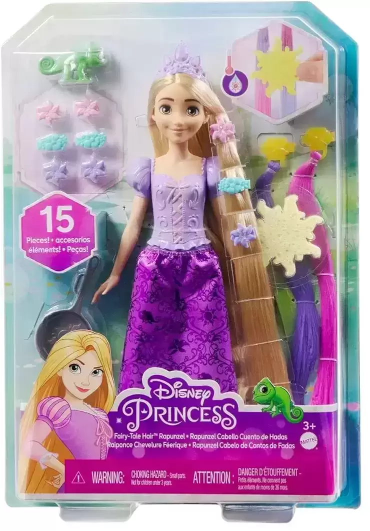 Disney Mattel - Raiponce Chevelure Féerique