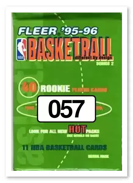 Fleer 1995-1996 ULTRA Basketball NBA - Chris Gatling