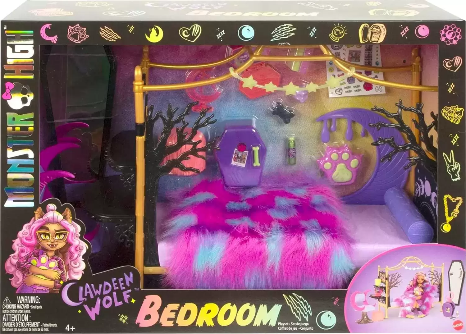 Monster High Dolls - Clawdeen Wolf Bedroom