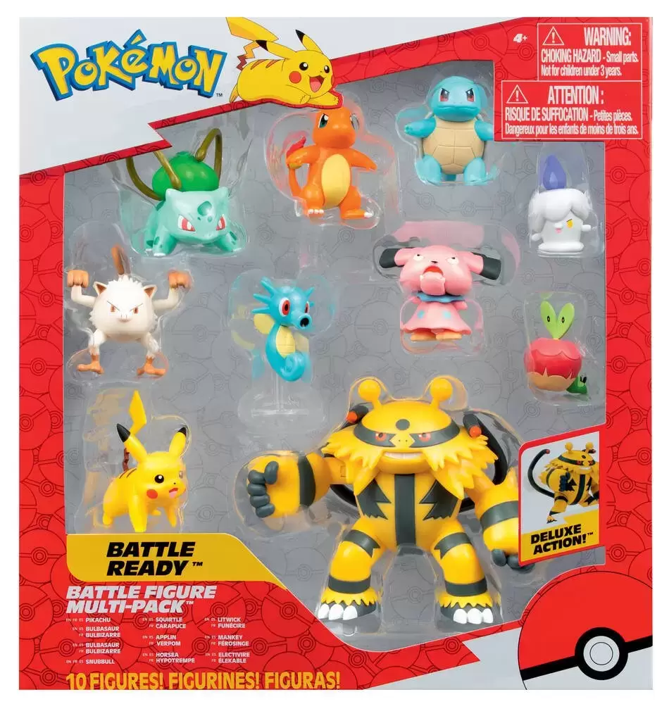 Pokémon Action Figures - Battle Figure Multi-Pack - 10-Pack