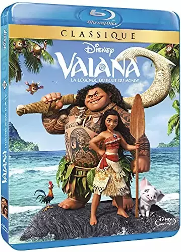 Les grands classiques de Disney en Blu-Ray - Vaiana : La Légende du Bout du Monde [Blu-Ray]