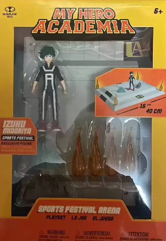 My Hero Academia Sports Festival Arena and Izuku Midoriya 5-Inch Action  Figure