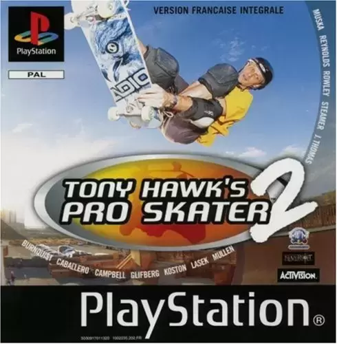 Jeux Playstation PS1 - Tony Hawks Pro Skater 2