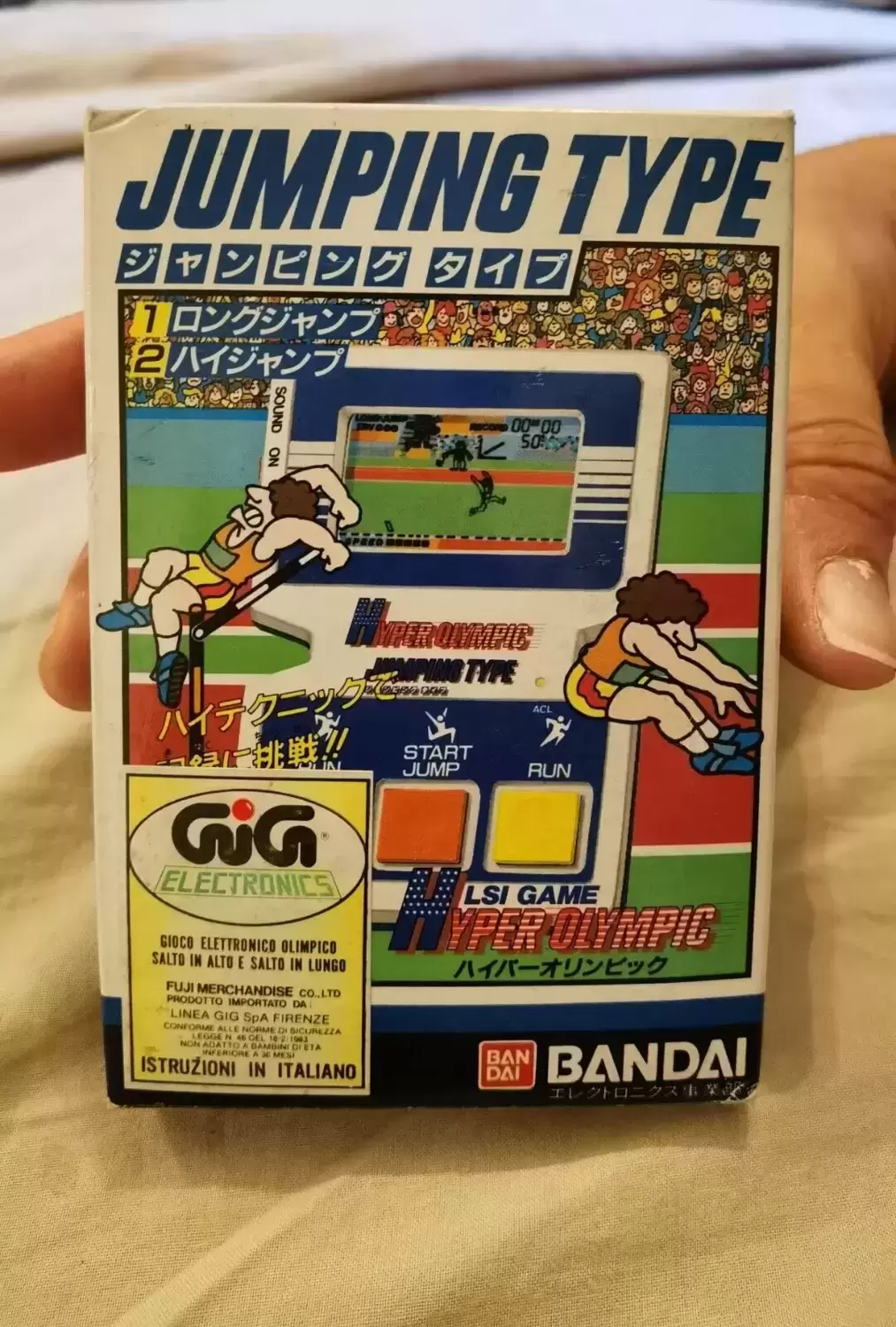 Bandai Electronics - Hyper Olympic Jumping Type LSI Game