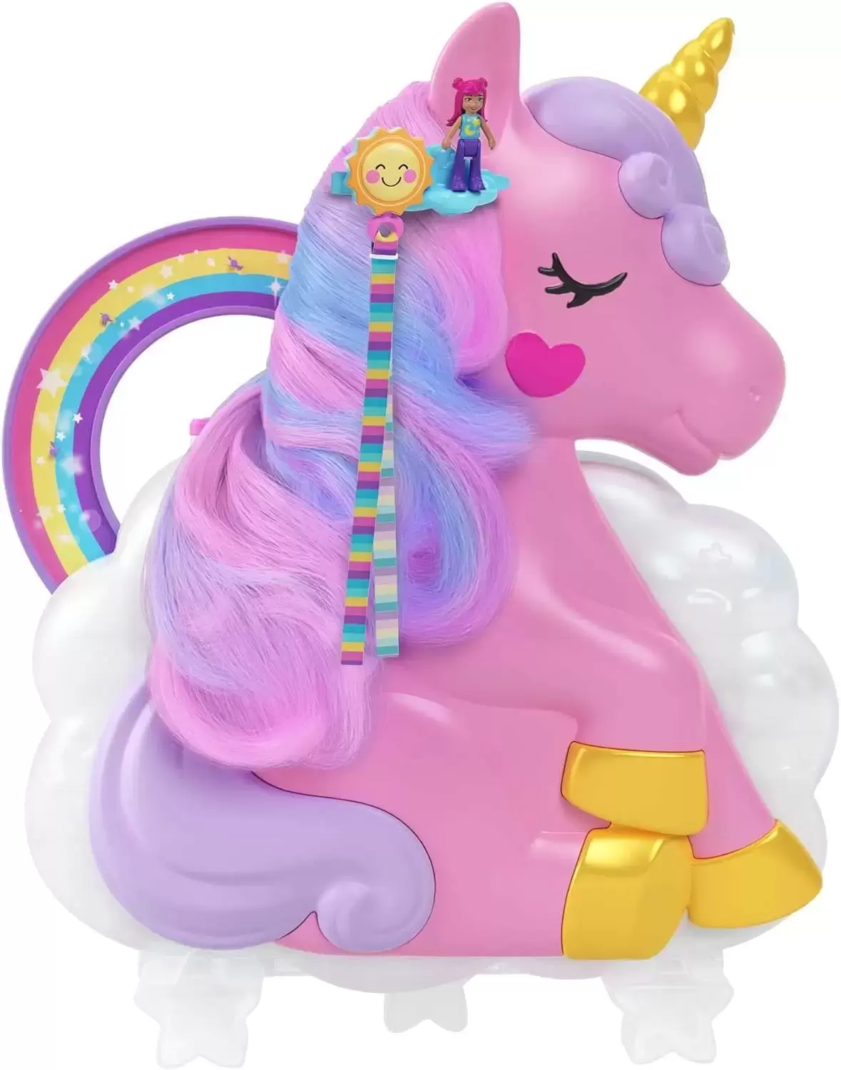 Polly Pocket - Rainbow Unicorn