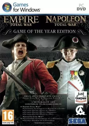 Jeux PC - Empire Total War & Napoléon Total War - GOTY