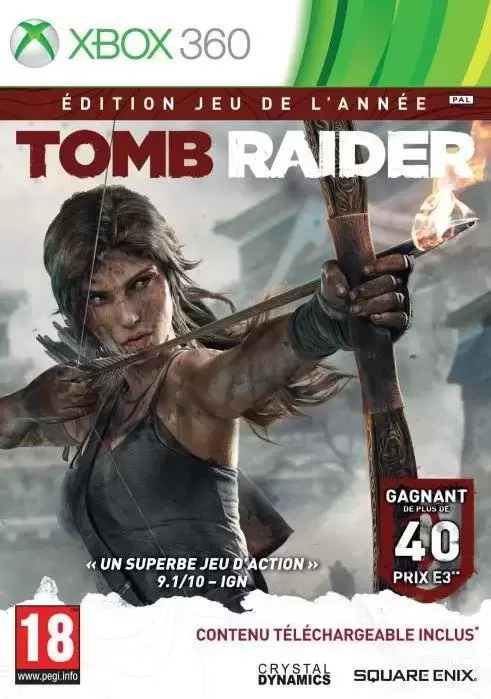 XBOX 360 Games - Tomb Raider - Edition Jeu de l\'année