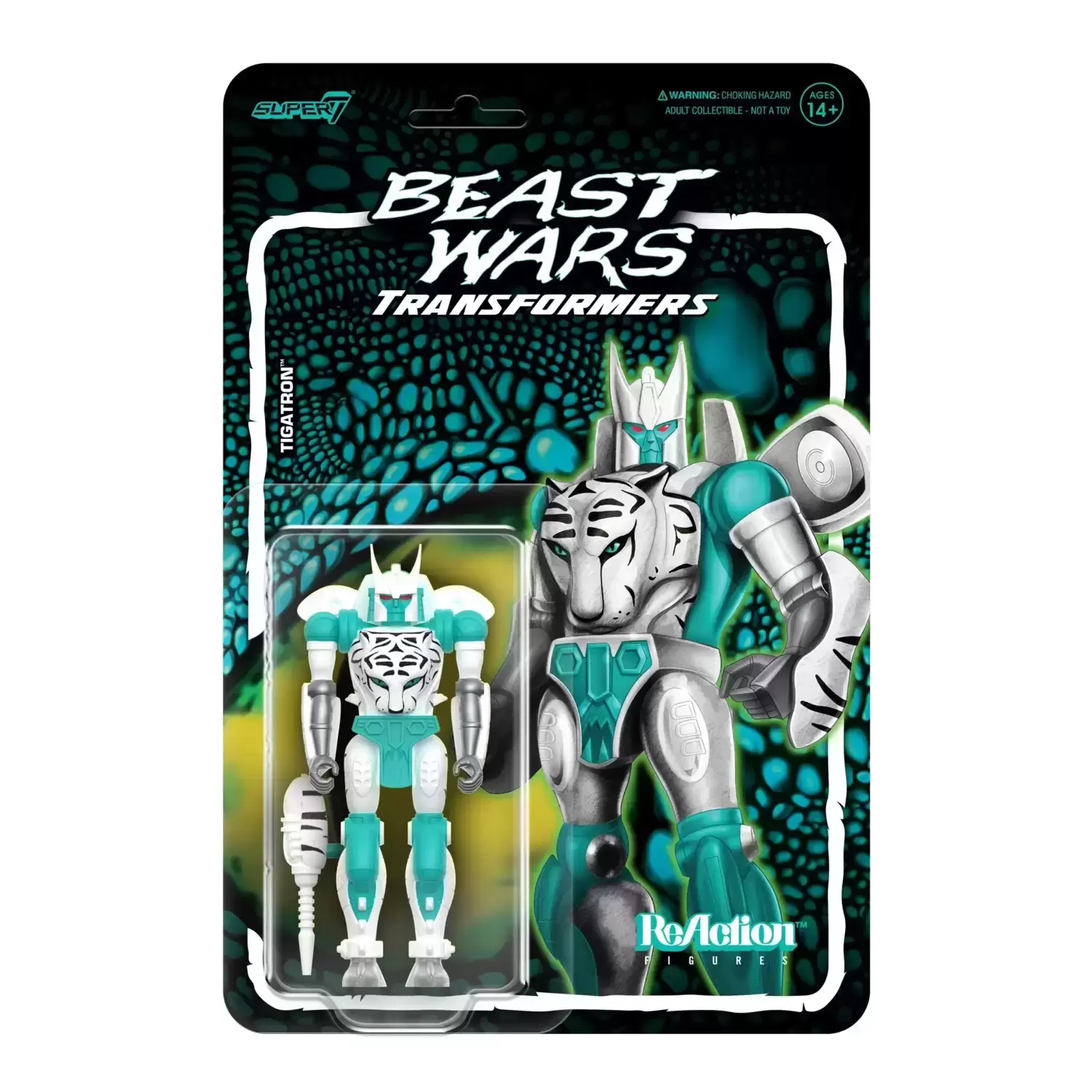 ReAction Figures - Transformers Beast Wars - Tigatron