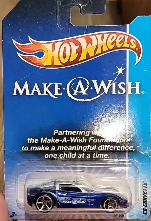 Mainline Hot Wheels - c6 Corvette make a wish