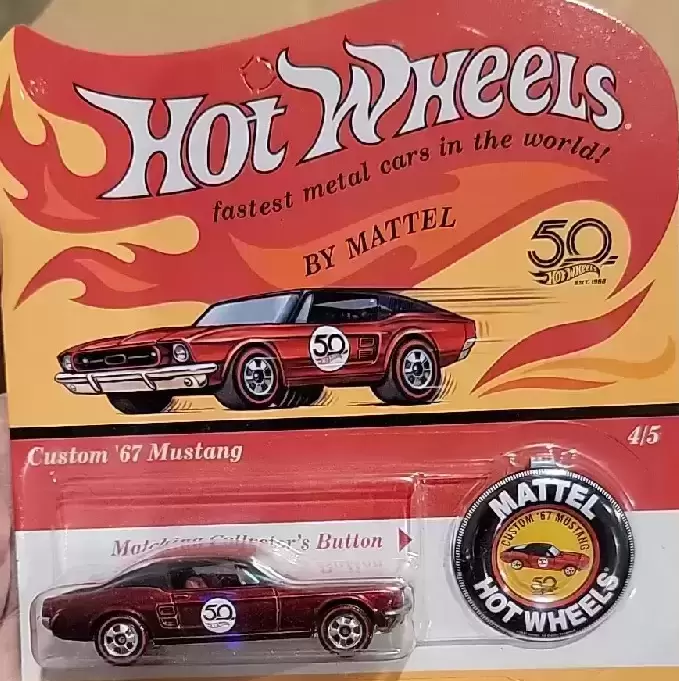 Hot Wheels Classiques - custom \'67 mustang