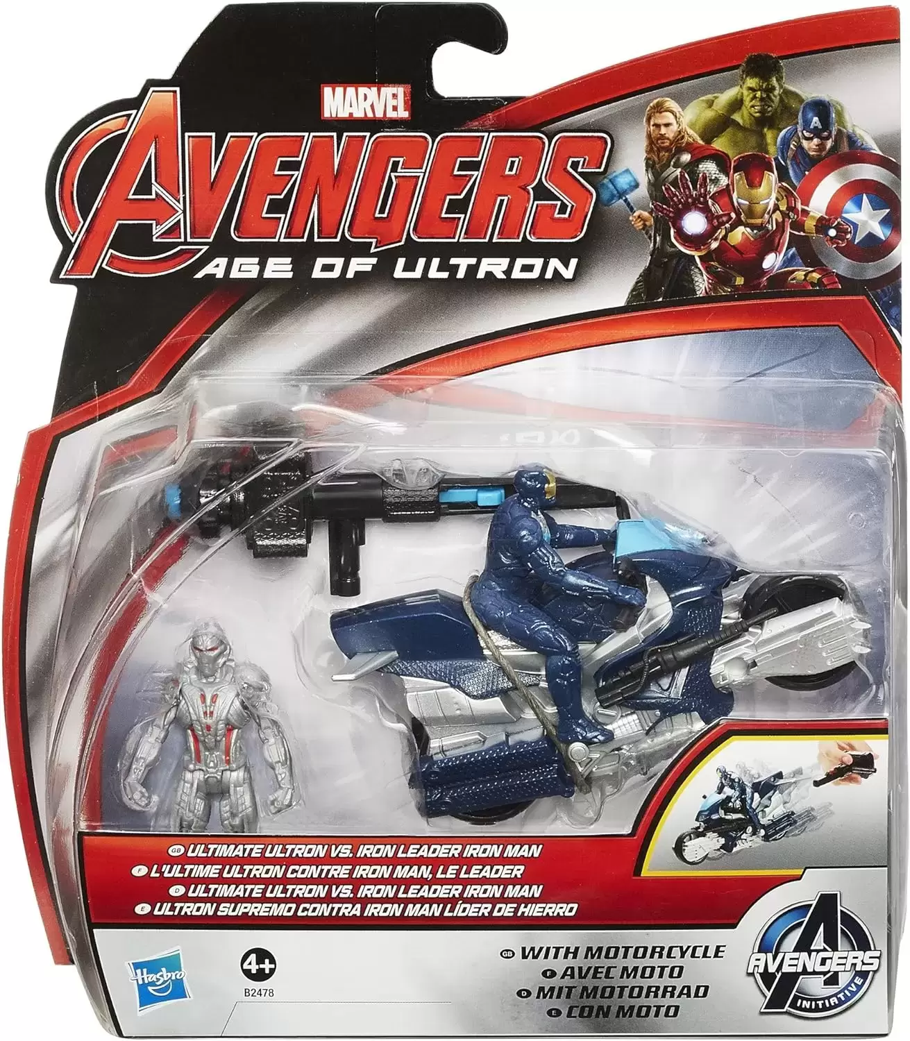 Avengers : Age of Ultron - Ultimate Ultron Vs. Iron Leader Iron Man