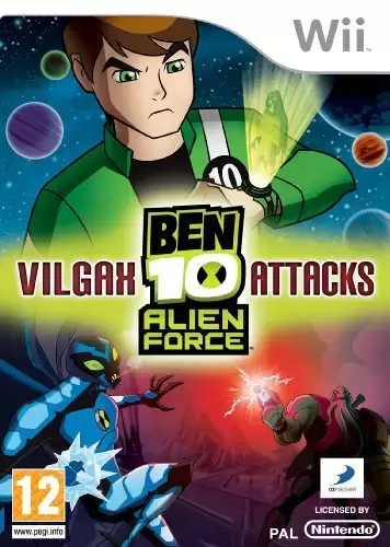 Jeux Nintendo Wii - Ben 10 Alien Force : Vilgax Attacks