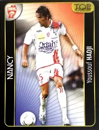 Foot 2008 - Championnat de France de L1 et L2 - Youssouf Hadji (Top joueur n°1) - Nancy