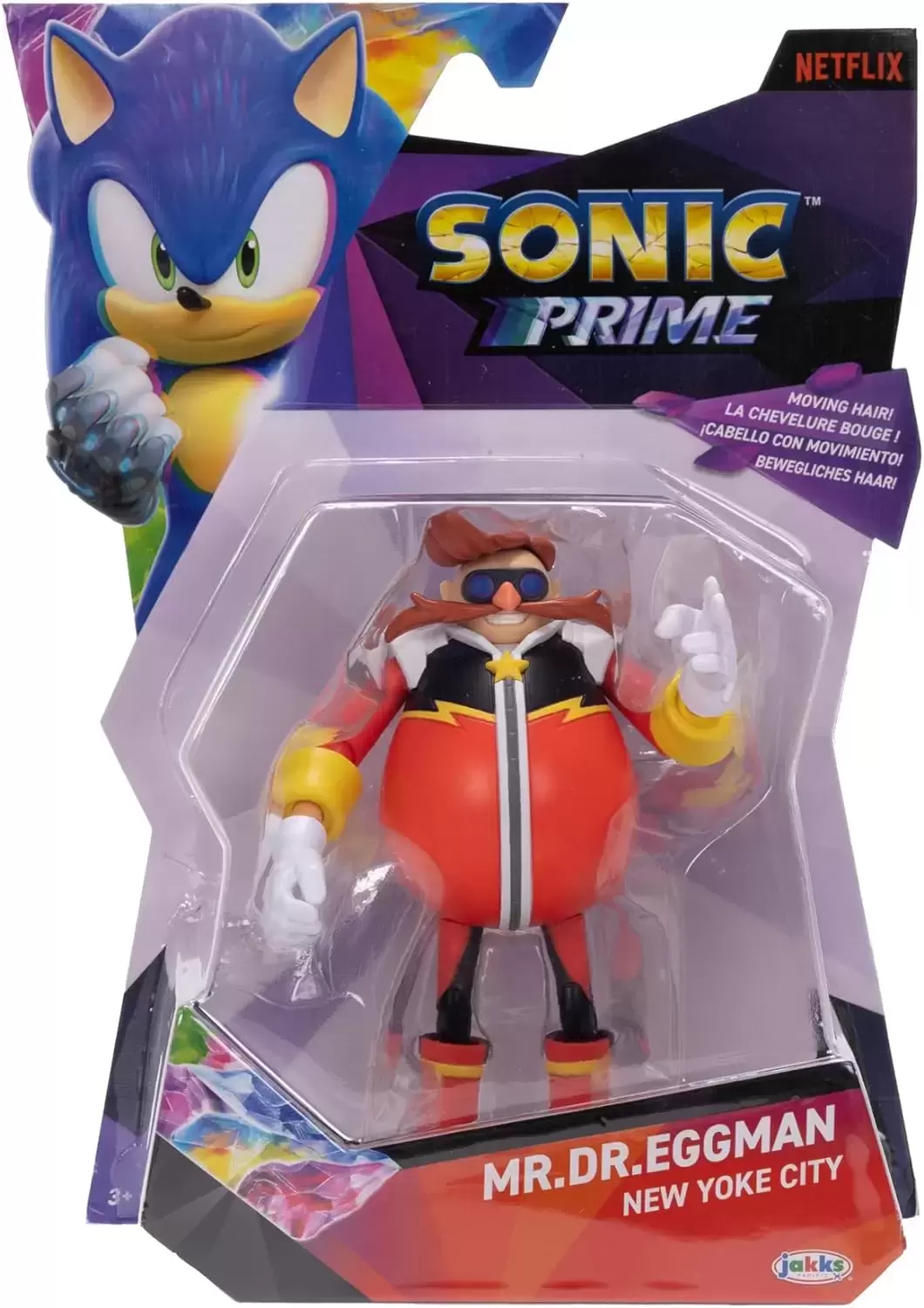Jakks Pacific Sonic The Hedgehog - Mr.Dr. Eggman - New Yoke City