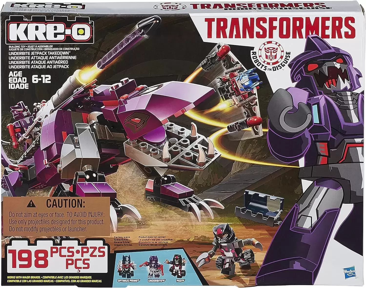 Transformers Kre-O - Underbite Jetpack Takedown