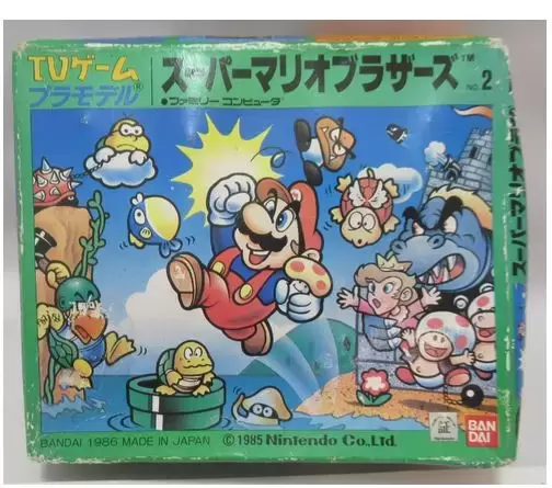 TV Game Plastic Model Bandai - TV Game Plastic Super Mario Bros N°2