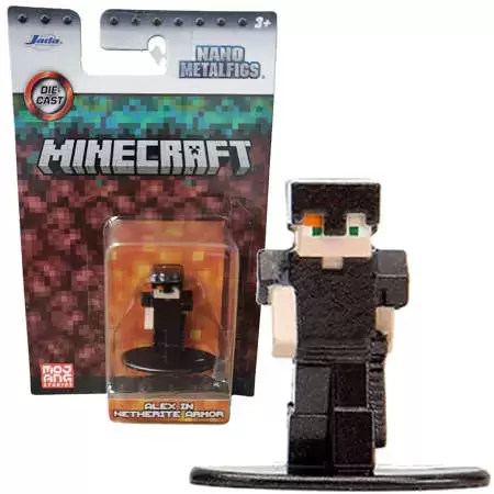 Minecraft - Alex with Netherit armor