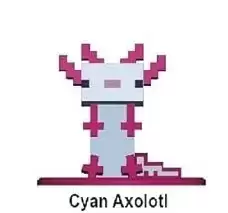 Minecraft - Cyan Axolotl