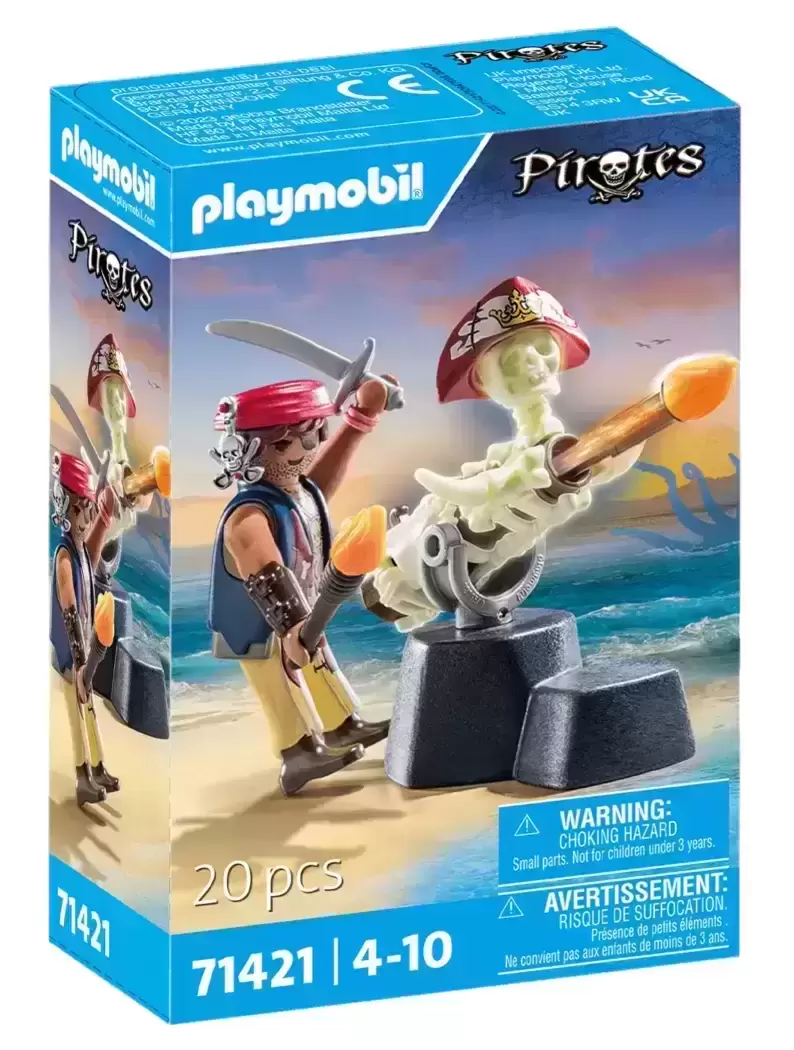 Playmobil Pirates - Canonnier des pirates