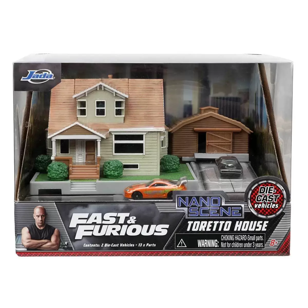 Jada Toys - Nano Scene - Fast & Furious Toretto House